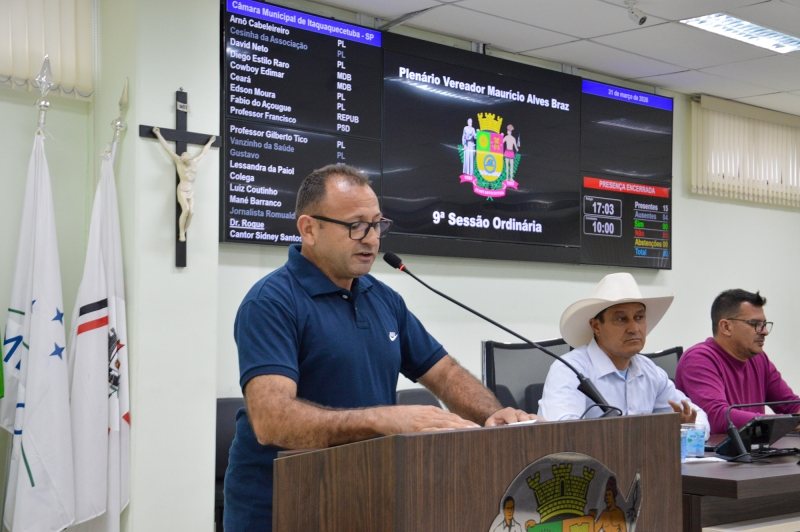 Vanzinho tem trabalho na área da saúde em vários bairros da cidade