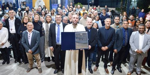 Foto 1 de Título de Cidadão Itaquaquecetubense ao Padre Luiz Felipe