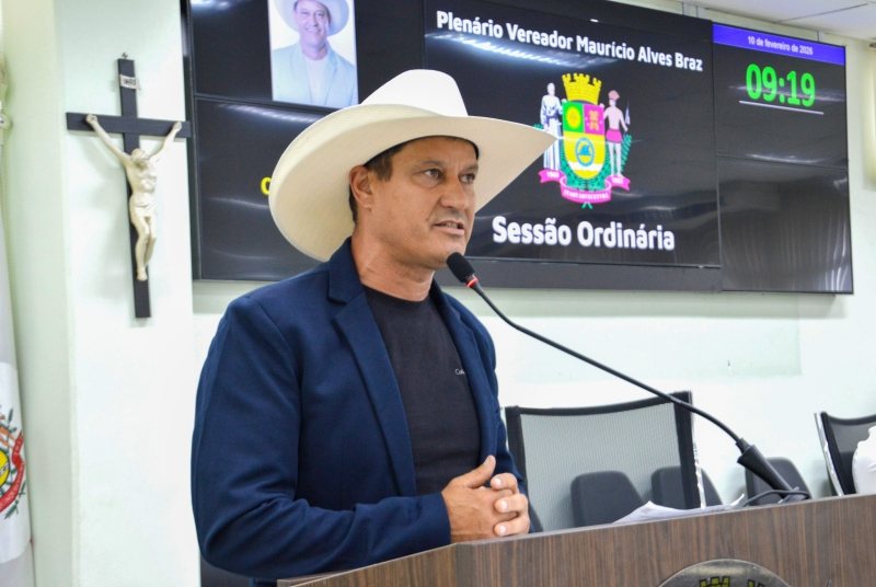 Vereador Cowboy Edimar apresentou minuta de projeto ao Poder Executivo
