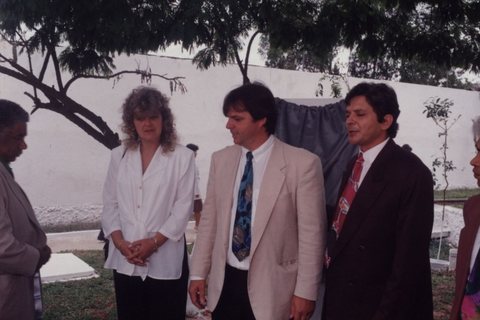 Inauguração da Praça da Biquinha