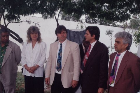 Inauguração da Praça da Biquinha