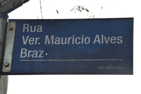 Rua lateral ao prédio da Câmara