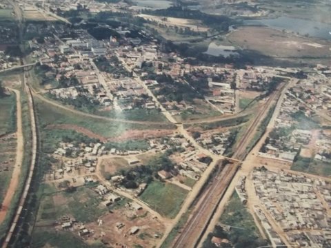 Foto aérea de Itaquá