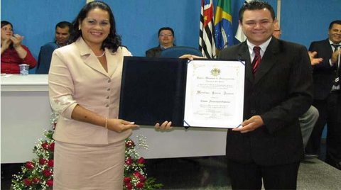 Heroilma Soares Tavares recebeu o Título de Cidadã Itaquaquecetubense em 2011. A homenagem foi uma iniciativa do vereador Rolgaciano Fernandes.