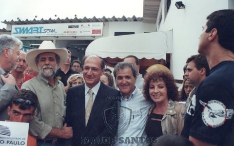 Zé Biruta, Geraldo Alckmin, Mario Moreno e Edir Salles