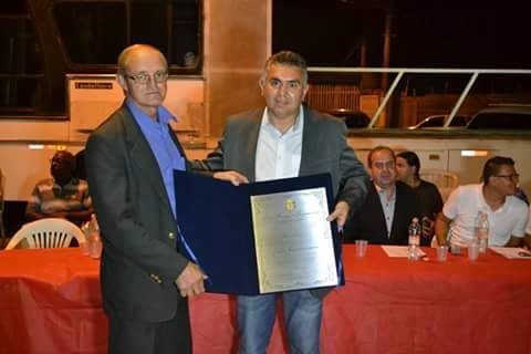 Pastor Perci recebeu o Título de Cidadão Itaquaquecetubense em 2015. A homenagem foi uma iniciativa do vereador Edson Moura.