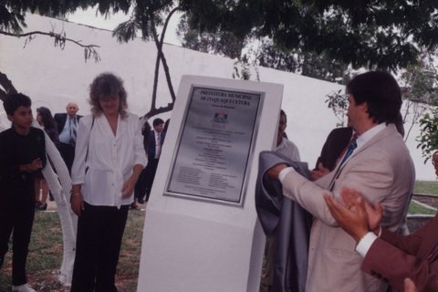 Inauguração da Praça da Biquinha