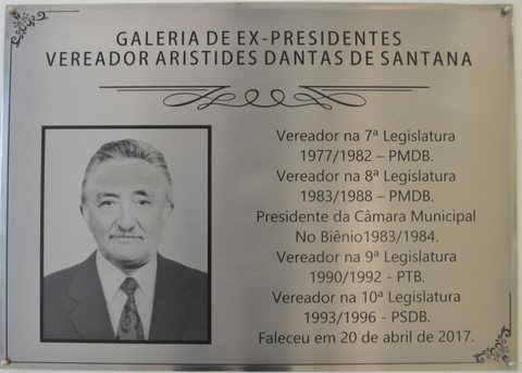 Galeria de ex-presidentes fica no 1º andar