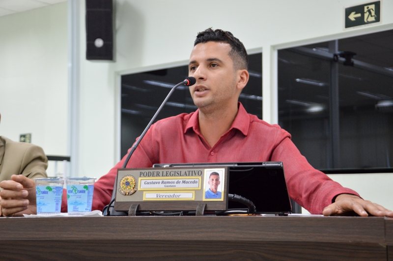 Propositura é de autoria do vereador Gustavo