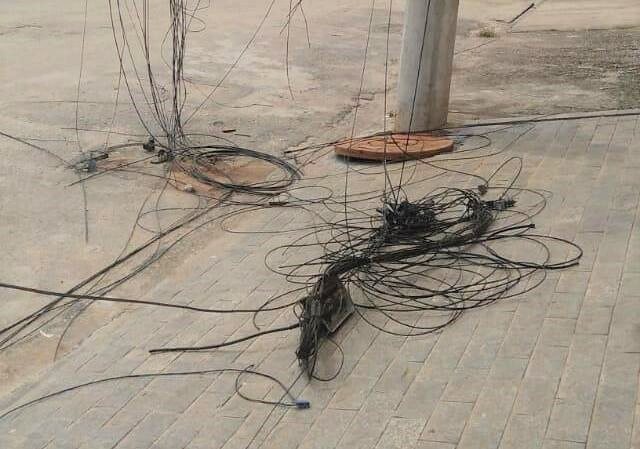 Descarte de fios e cabos nas ruas agora vai gerar multa