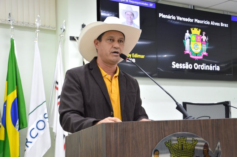 Projeto de lei é de autoria do vereador Cowboy Edimar