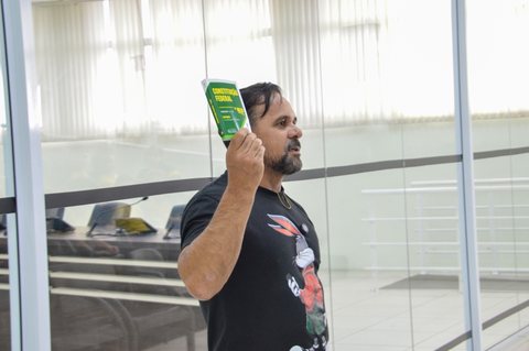 Foto 7 de Visita dos alunos do Colégio Batista à Câmara Municipal