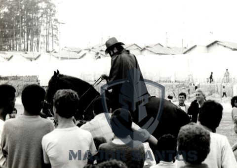 Toninho da Pamonha no cavalo