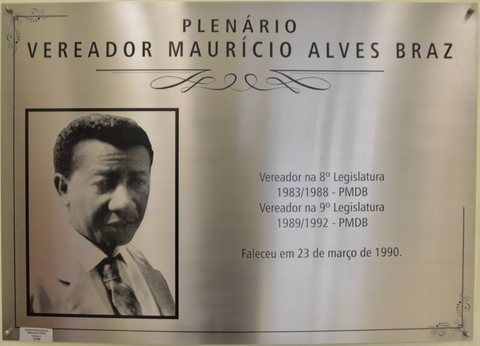 Nome do plenário é o mesmo desde 1990