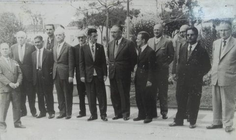 Prefeito Domingos Milano e vereadores (década de 1960)